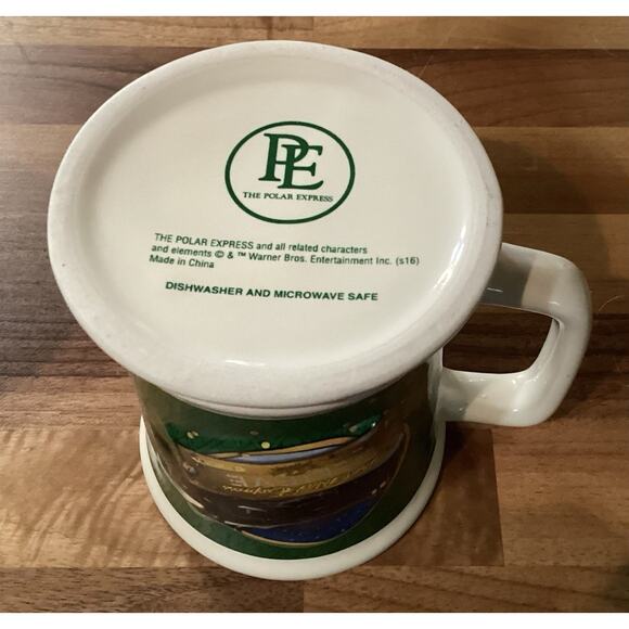 Set Of 2 The Polar Express Train “Believe” Coffee Cup Mugs Christmas 3D - Picture 10 of 10